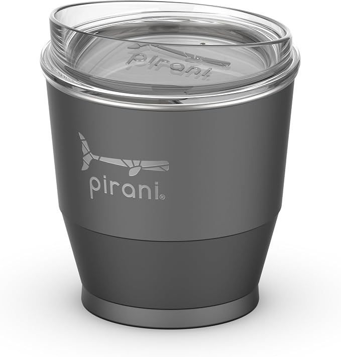 Pirani 10 oz. Insulated Stackable Wine and Whiskey Tumbler