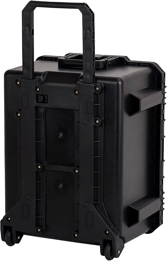 MEIJIA Portable All Weather Waterproof Rolling Hard Camera Case