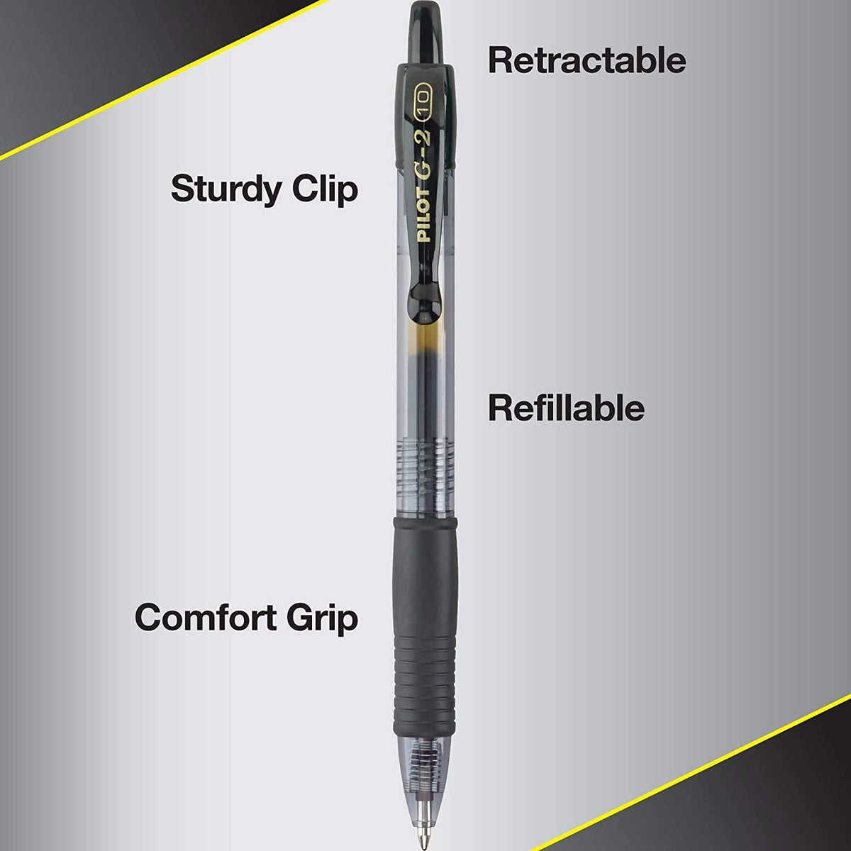 PILOT G2 Premium Gel Roller Pens, Bold Point, Gel Ink Pens, 1 mm, Black, Blue - Ideal for School, Journaling & Office Writing, 8 Count (Pack of 2)