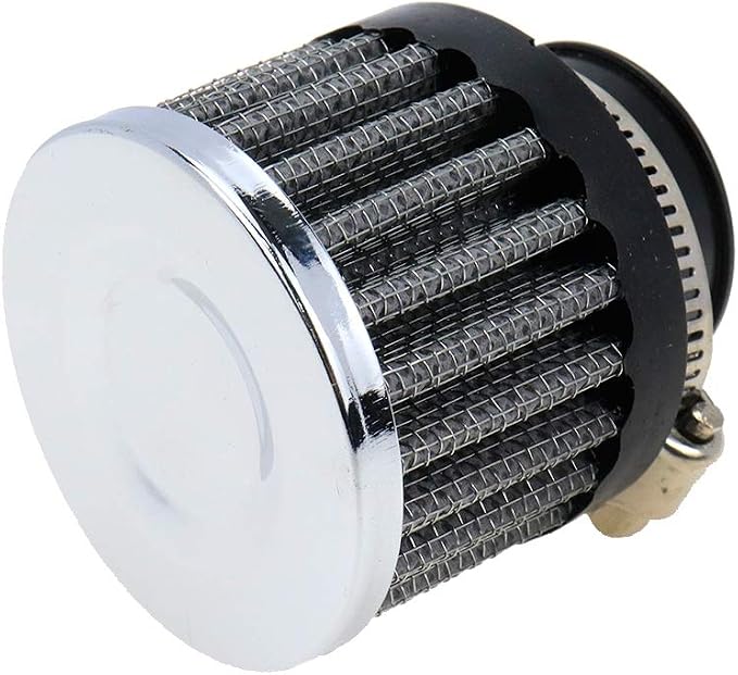 25mm Inlet Motorcycle Air Filter Replacement Cylindrical Intake Mesh Filter