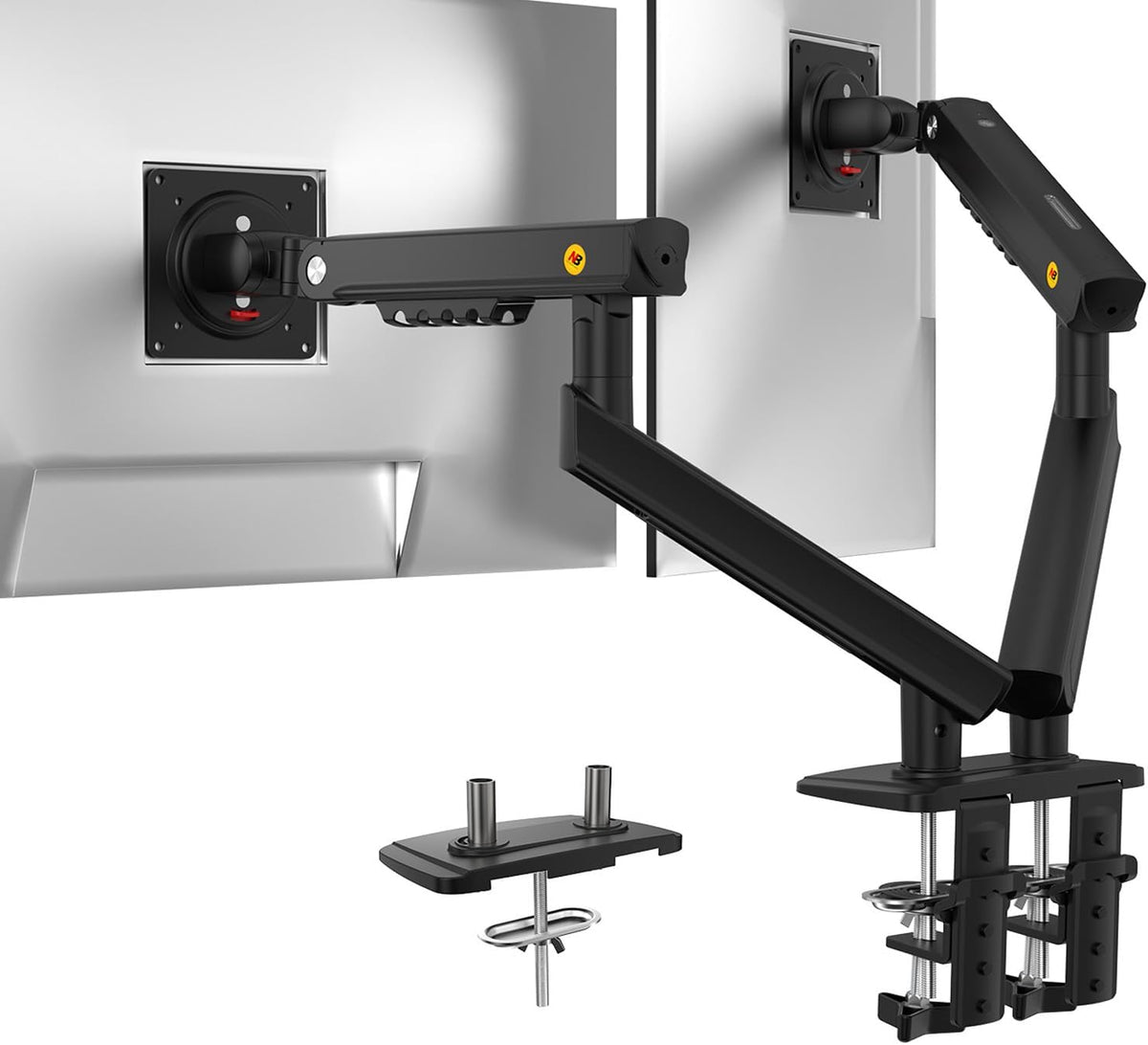 NB SmooVex™ Computer Monitor Arm, Monitor Stand fits up to 32 Inch, Mechanical Spring Monitor Arm, VESA 75/100 mm, Model-A5C