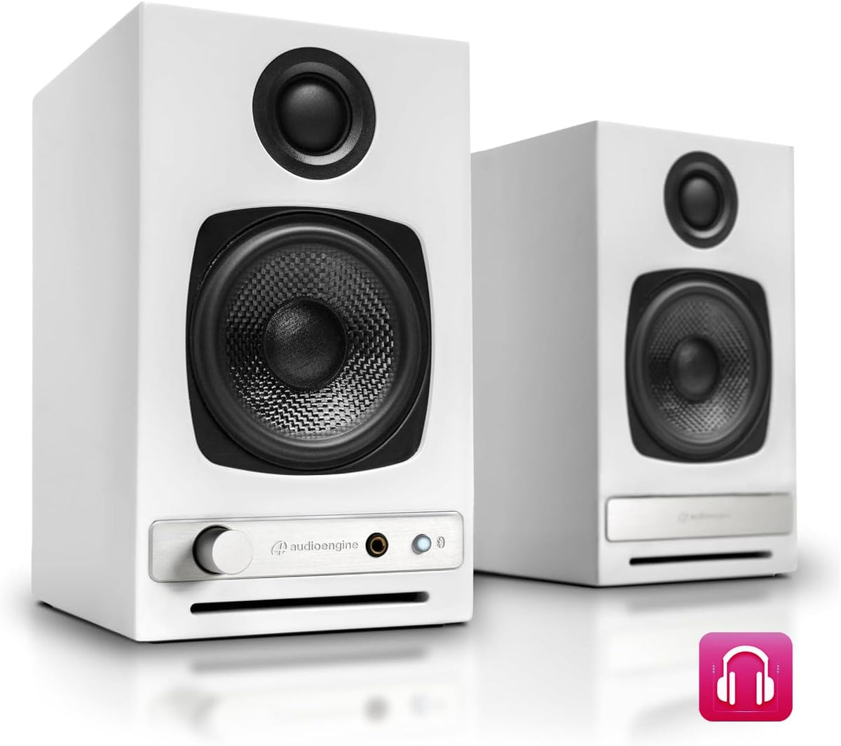 Audioengine A2 HD (HD3) Wireless Computer Speakers – Bluetooth Desktop