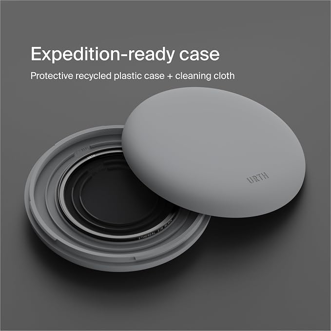 Urth 55mm Magnetic Ethereal Black Mist ⅛ Diffusion Lens Filter