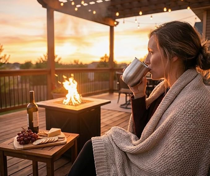 CHILLOUT LIFE 12 oz Stainless Steel Wine Tumbler