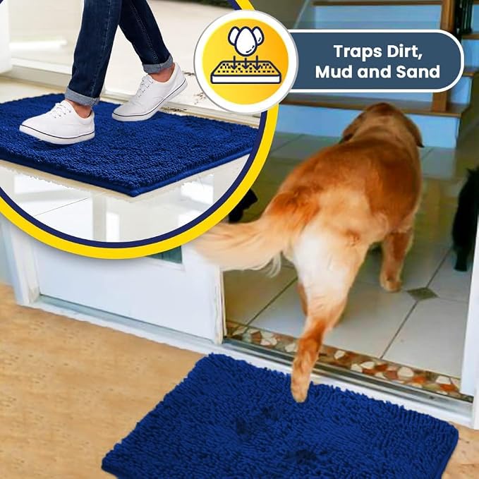 Muddy Mat® | Super Water Absorbent Door Mat Indoor, Microfiber Quick Dry