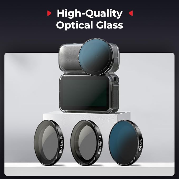 SmallRig Nano Filters Kit for DJI Osmo Nano, Including 1/2 Black Diffusion