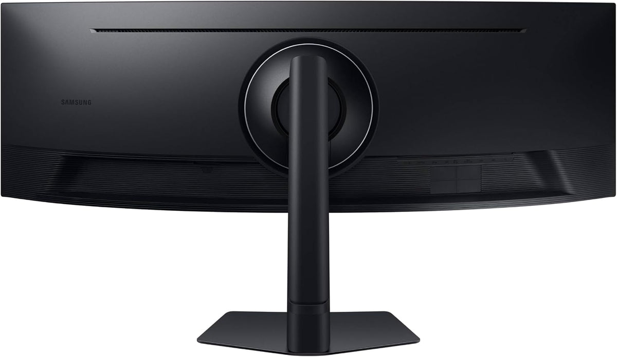 Samsung 49” Business Curved Ultrawide Dual QHD Computer Monitor, USB-C, DisplayPort, HDMI, 120Hz, VESA DisplayHDR 400, Built-in Speakers, Height Adjustable Stand, Eye Care, LS49C954UANXZA, 2024