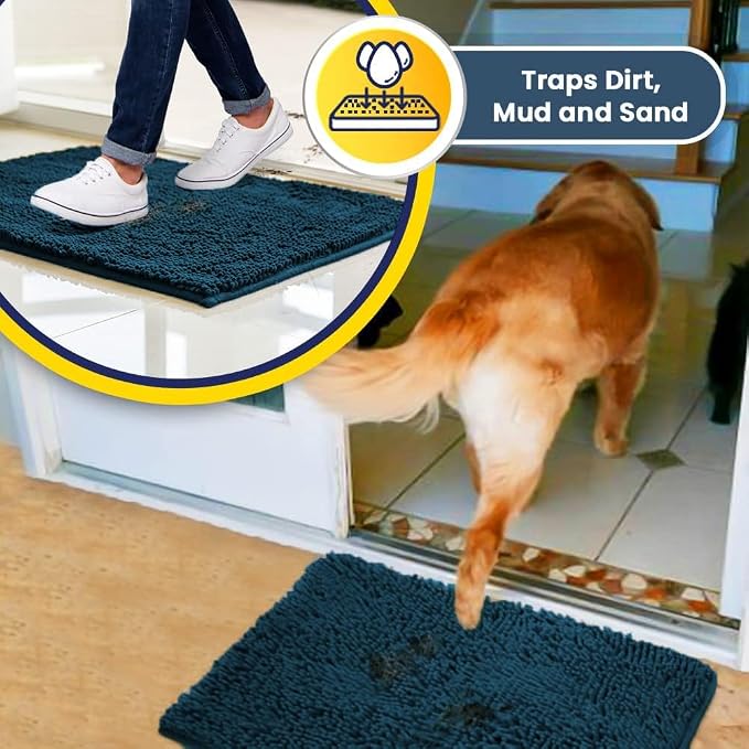 Muddy Mat® | Super Water Absorbent Door Mat Indoor, Microfiber Quick Dry