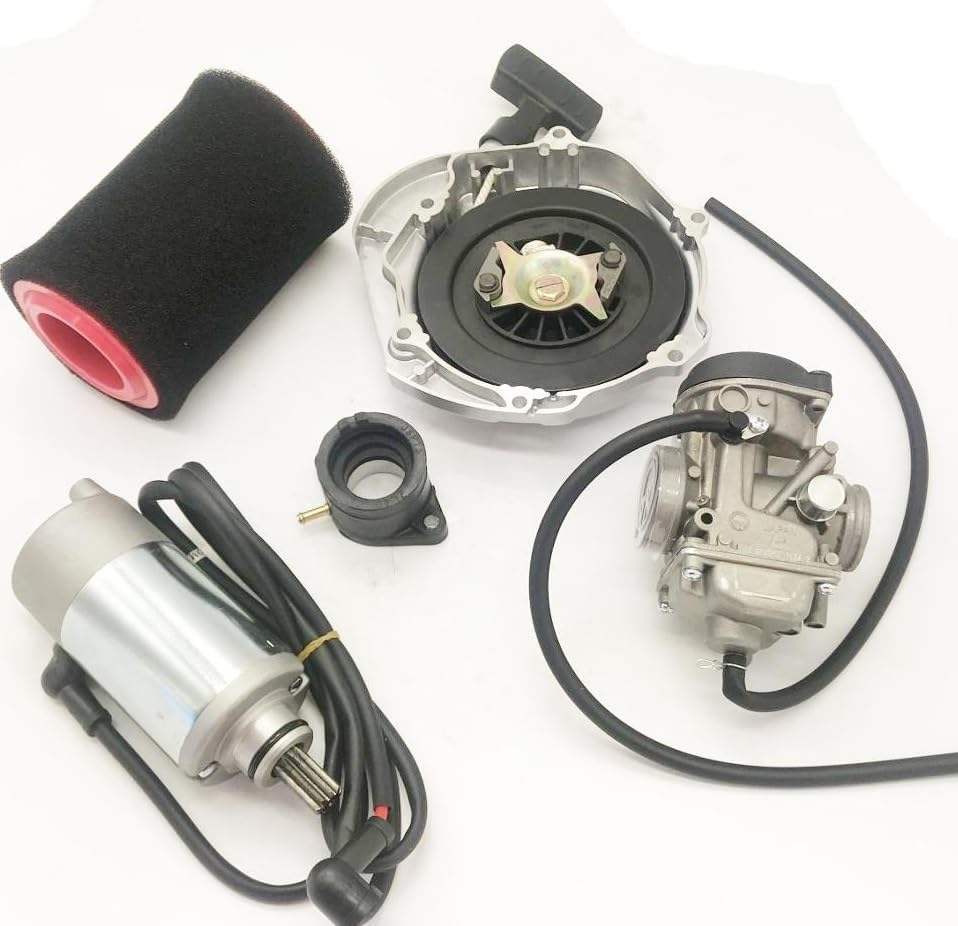 30mm Carburetor Intake Manifold Pull Starter Air Filter Motor Fit For 250cc JS250 ATV Quad