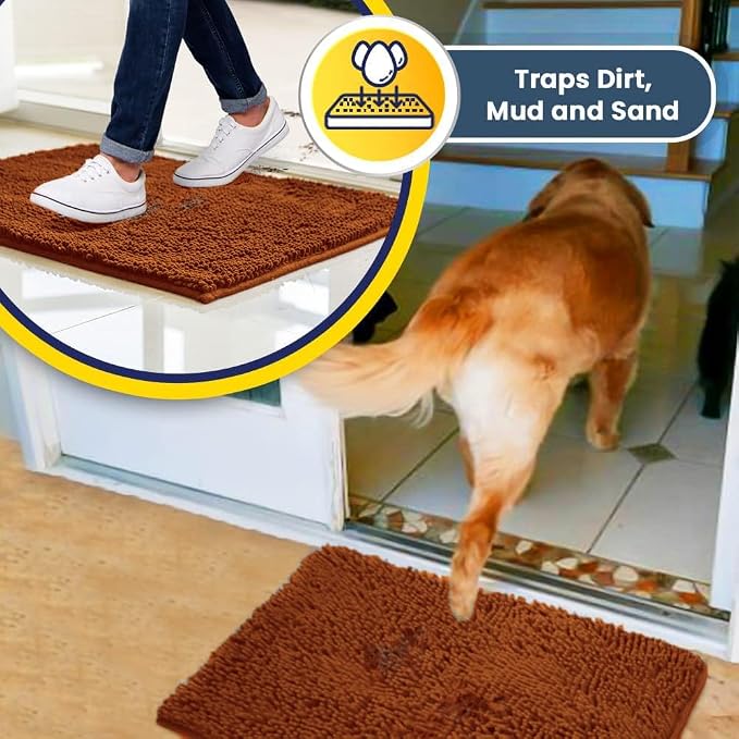 Muddy Mat® | Super Water Absorbent Door Mat Indoor, Microfiber Quick Dry