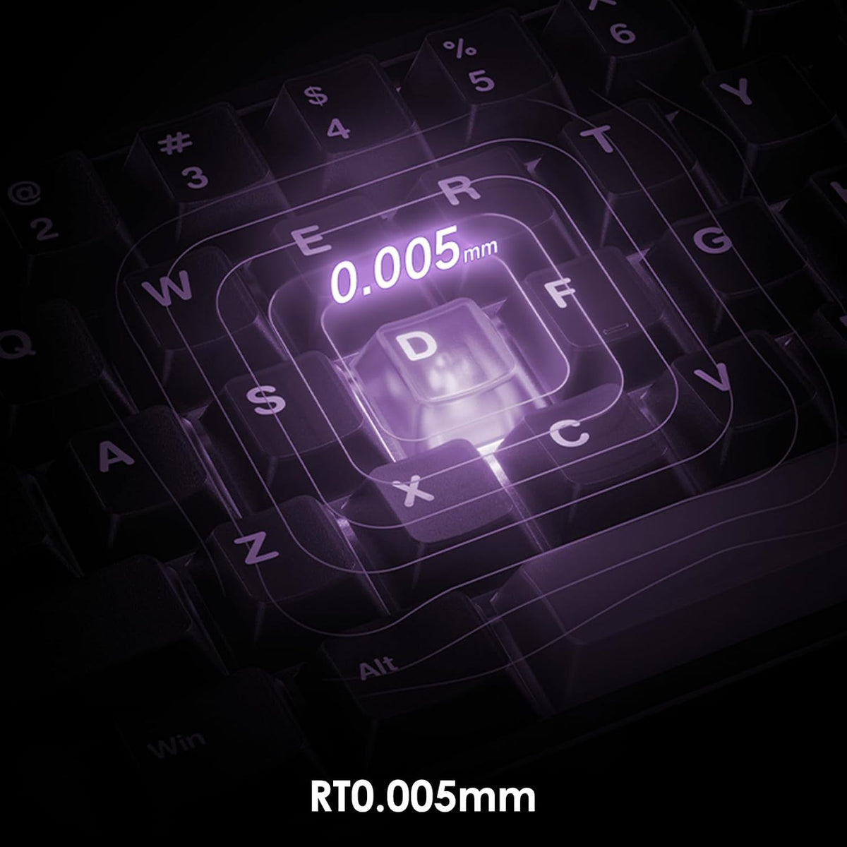 Akko MOD007 V5 HE Wired Rapid Trigger Gaming Keyboard Quick Release Aluminum Wired Keyboard with Personalized Screen FR4 Plate White, Astrolink Switch