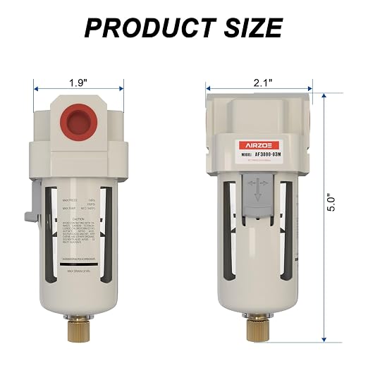 AIRZOE 3/8" NPT Air Dryer for Compressor