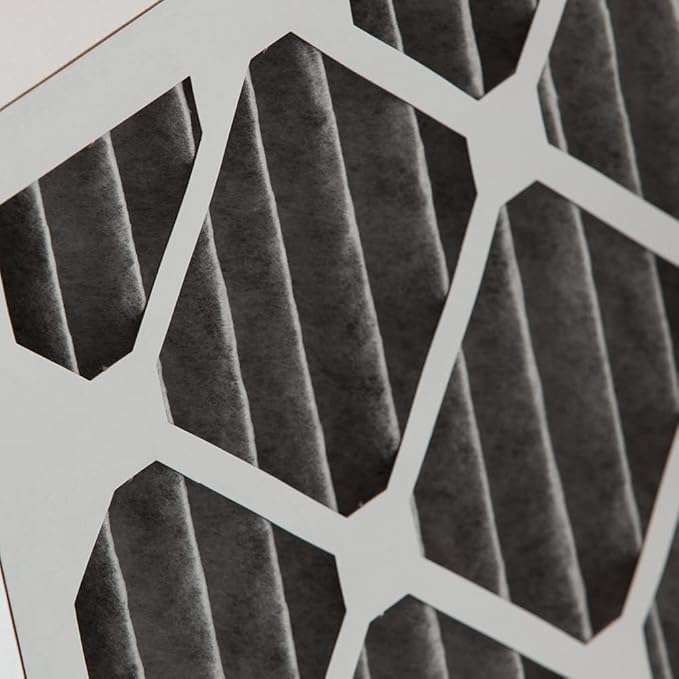 Nordic Pure 20x25x2 Furnace Air Filters MERV 12 Pleated Plus Carbon 12 Pack