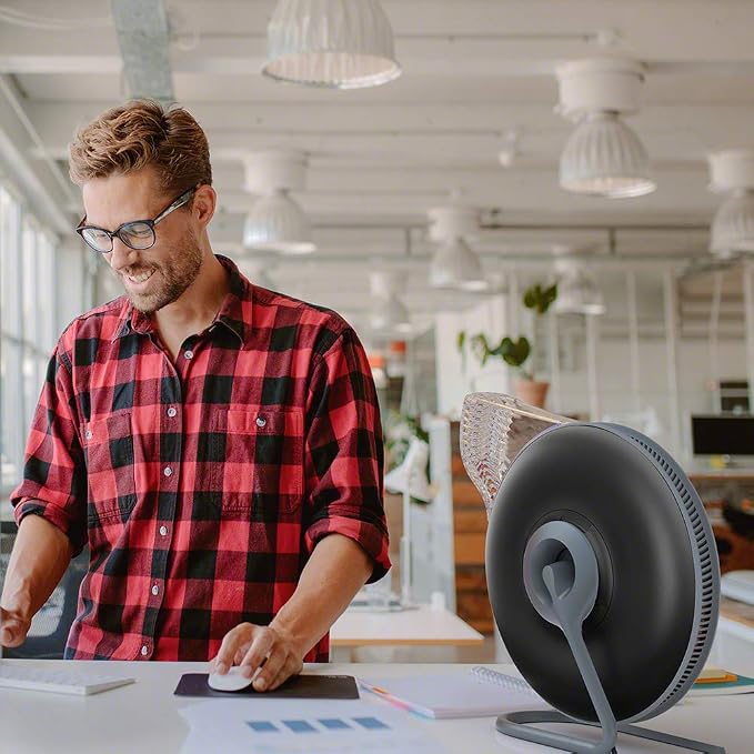 IQAir Atem Desk Air Purifier for Home, Small Room up to 150 sq ft, HyperHEPA