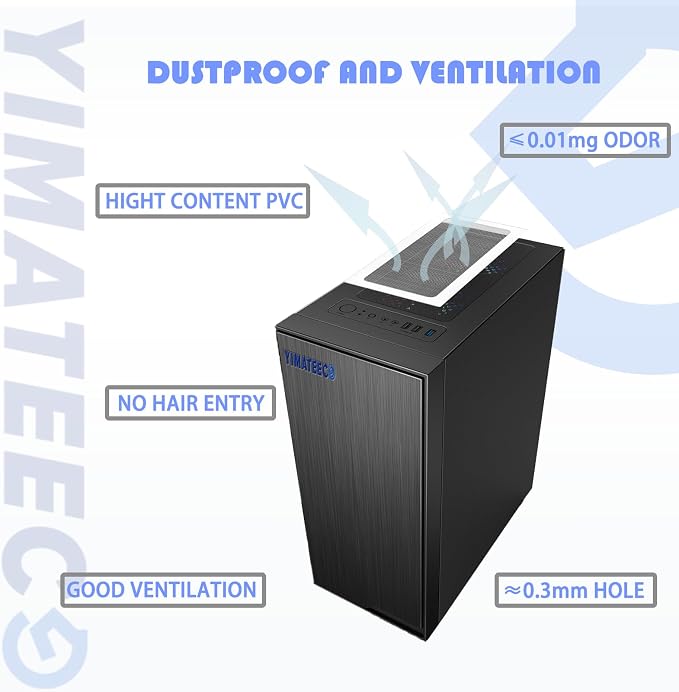Dust Filter PC 280mmx140mm for Computer Cooler Fan/PSU/Routers Nylon 80 Mesh