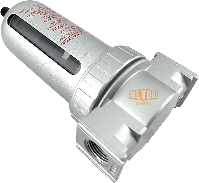 1/2" NPT MID FLOW Particulate Filter/Water Trap