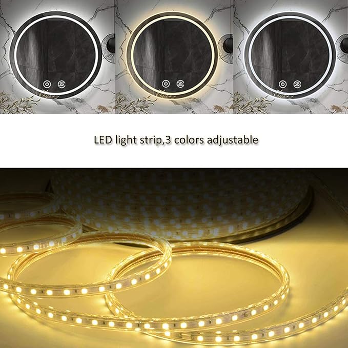 Modern LED Illuminated Bathroom Mirror