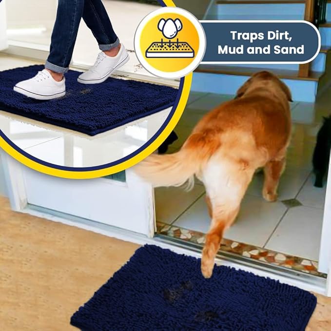 Muddy Mat® | Super Water Absorbent Door Mat Indoor, Microfiber Quick Dry