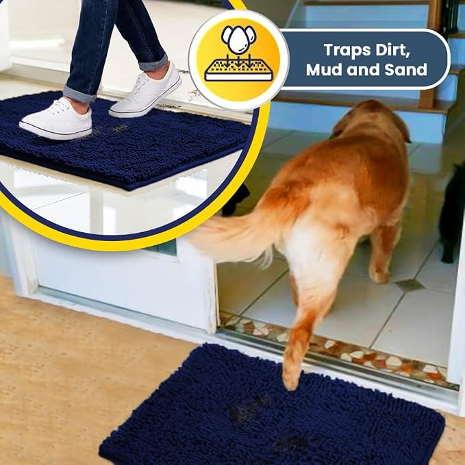 Muddy Mat® | Super Water Absorbent Door Mat Indoor, Microfiber Quick Dry
