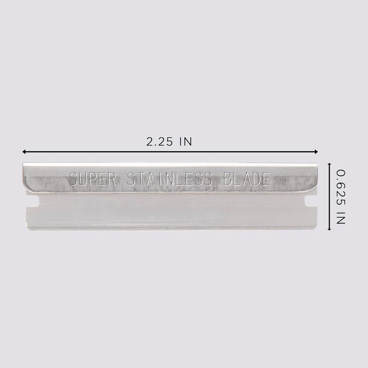 Diane Hair Shaper Razor Blades, Stainless Steel Barber Refills, 60-Pack