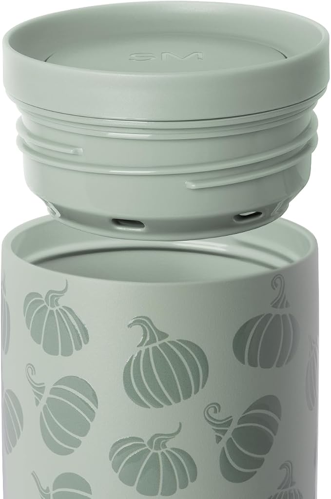 Simple Modern Halloween Travel Coffee Mug 360° Lid | 16oz | Pumpkins | Voyager