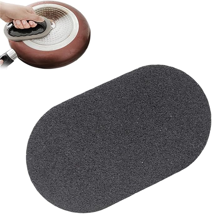 Nano Carborundum Sponge, Emery Sponge Kitchen Pot Brush