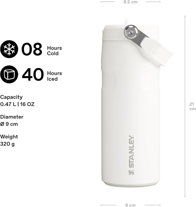 Stanley 1913 Flip Straw Sports Water Bottle 0.47L