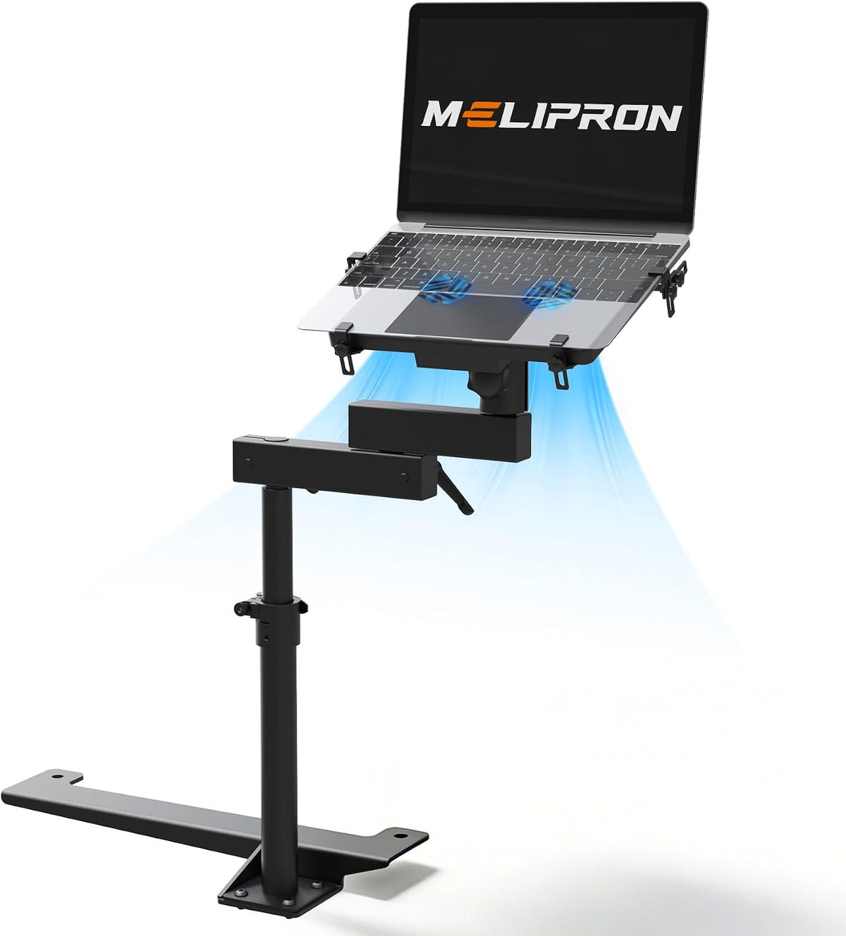 MELIPRON No-Drill Truck Laptop Mount Fit for 19-26 Chevy Silverado, Sierra