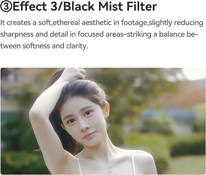 Kase 67mm Variable ND1.5-8 & CPL & Black Mist 3 in 1 Filter