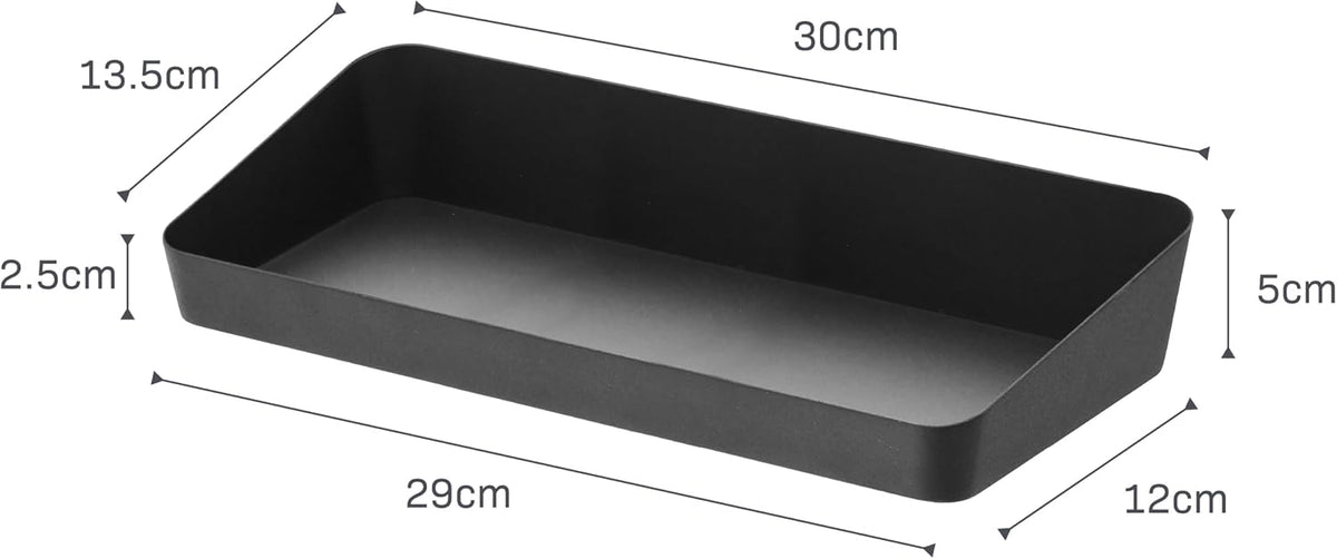 Yamazaki Home Tower Space Saving Vanity Tray - 5.25" X 11.75" - Steel