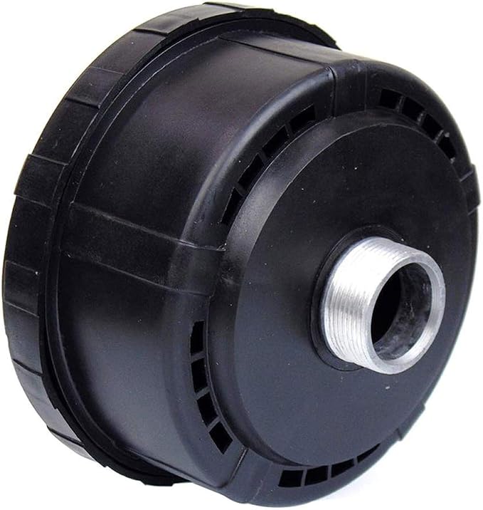 1"BSP 33mm Air Compressor Silencer Filter, Metal Intake Filter Sound Muffler