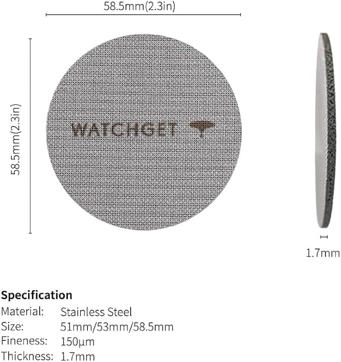 watchget 58.35 Espresso Puck Screen