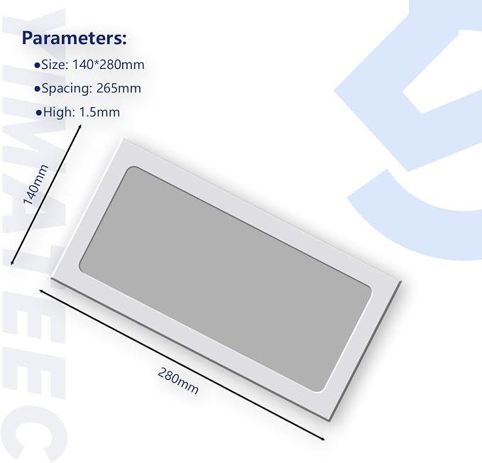 Dust Filter PC 280mmx140mm for Computer Cooler Fan/PSU/Routers Nylon 80 Mesh