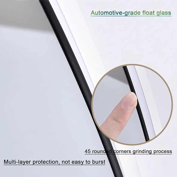 Bathroom Mirror with LED Lights，LED Bathroom Mirror，Illuminated Led Bathroom