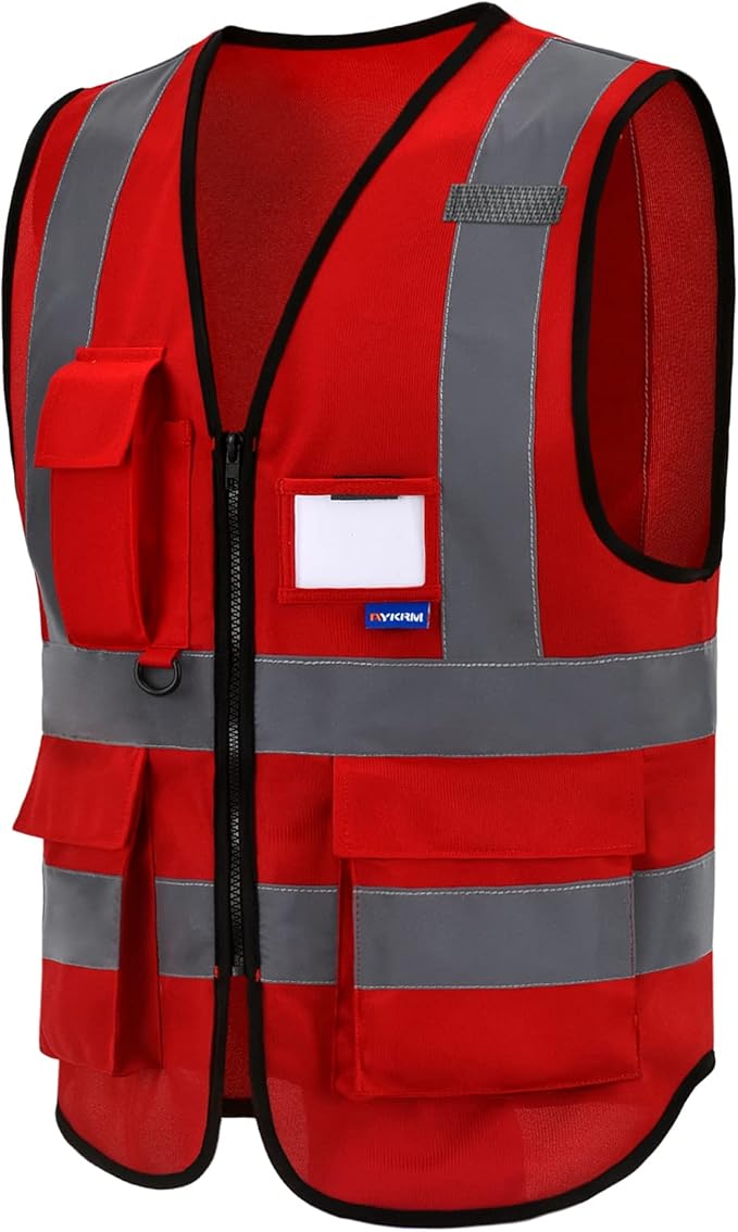 safety vest red