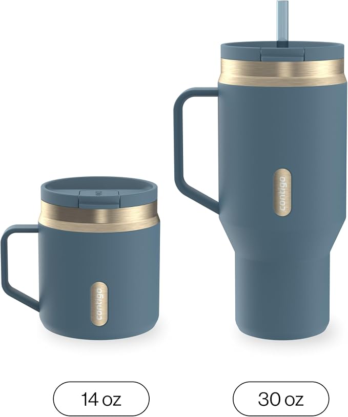 Contigo SnapSeal 30 oz Stainless Steel Vacuum-Insulated Tumbler