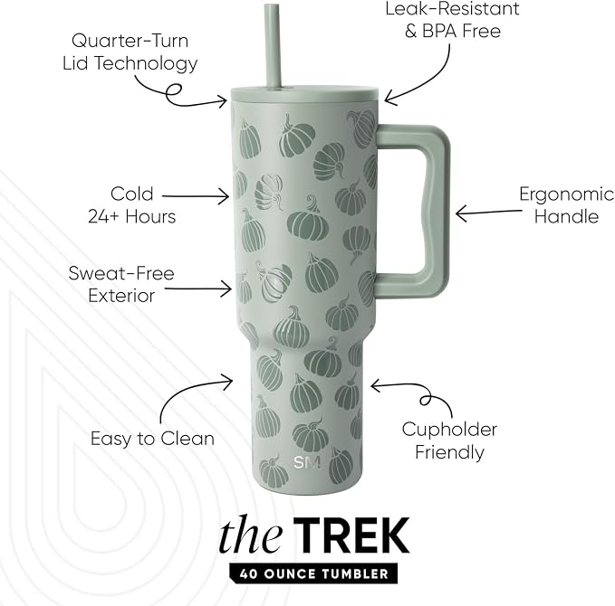 Simple Modern Halloween Tumbler