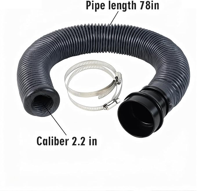 FumeClear Duct Hose fume extractor retractable heat resistant duct hose