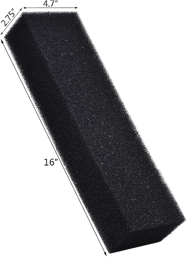 ALEGI Filter Foam Sponges, Bio Sponge Filter Media Pad, Cut-to-Size Foam