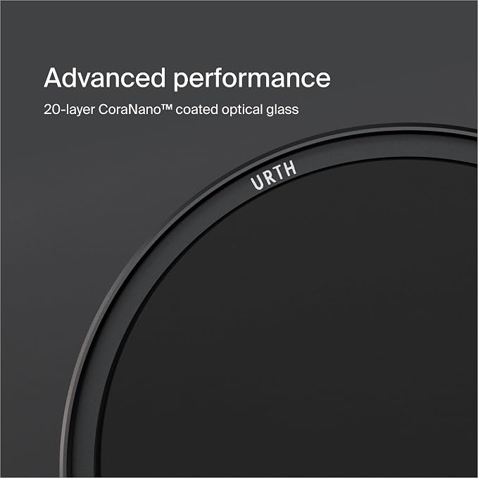Urth 77mm Magnetic Ethereal White Mist ⅛ Diffusion Lens Filter — Cinematic