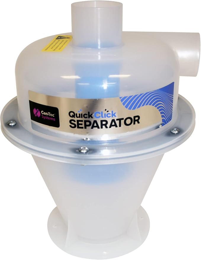 Quick Click Dust Collection Separator