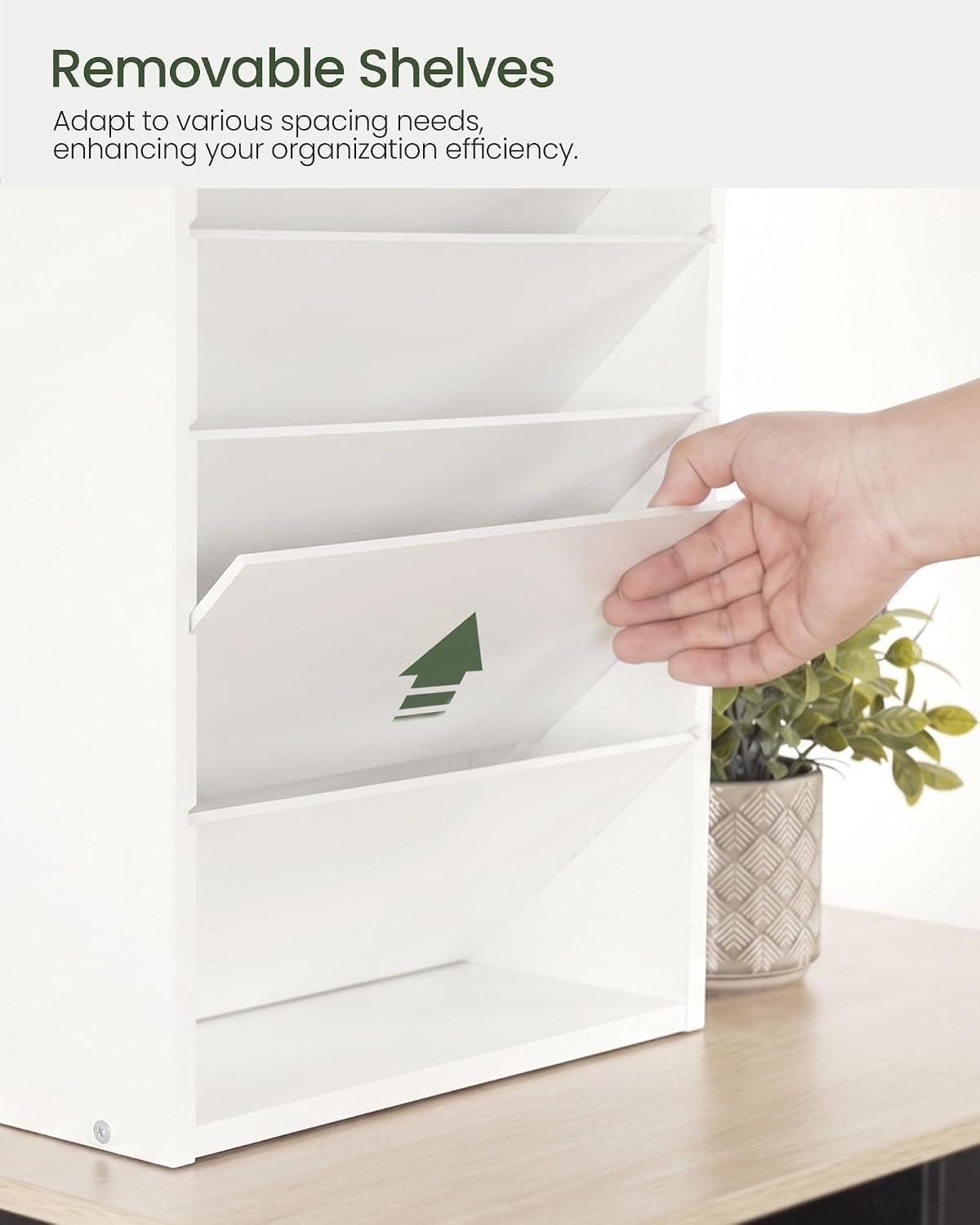 CHOEZON Wall File Organizer, 10-Tier Hanging Mail Organizer