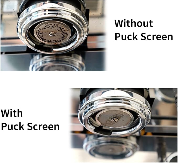 watchget 58.35mm Espresso Puck Screen, Lower Shower Screen 1mm Thickness 150μm