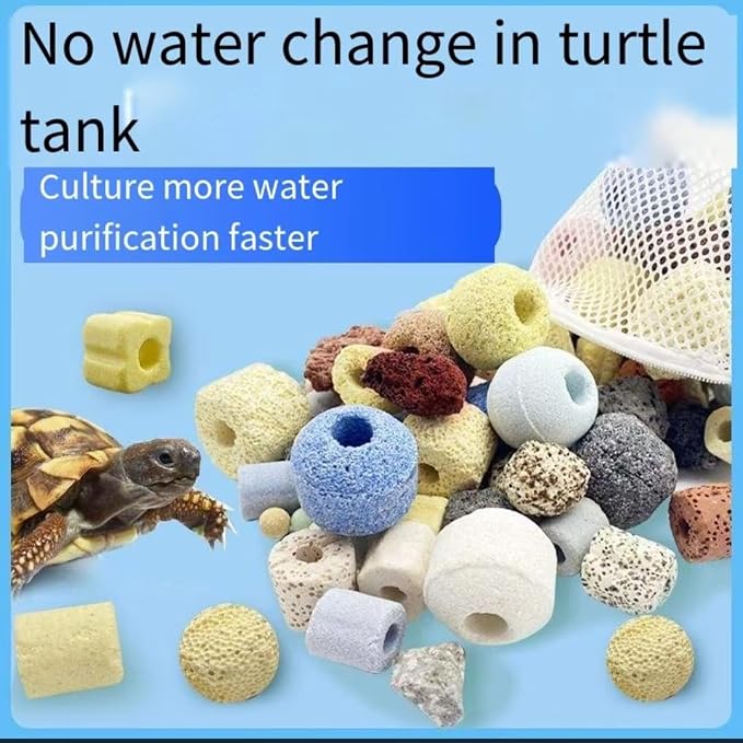 1000g, 2.2lb【No ore】 Aquarium bio Media, 6 in 1 Ceramic Filter Media