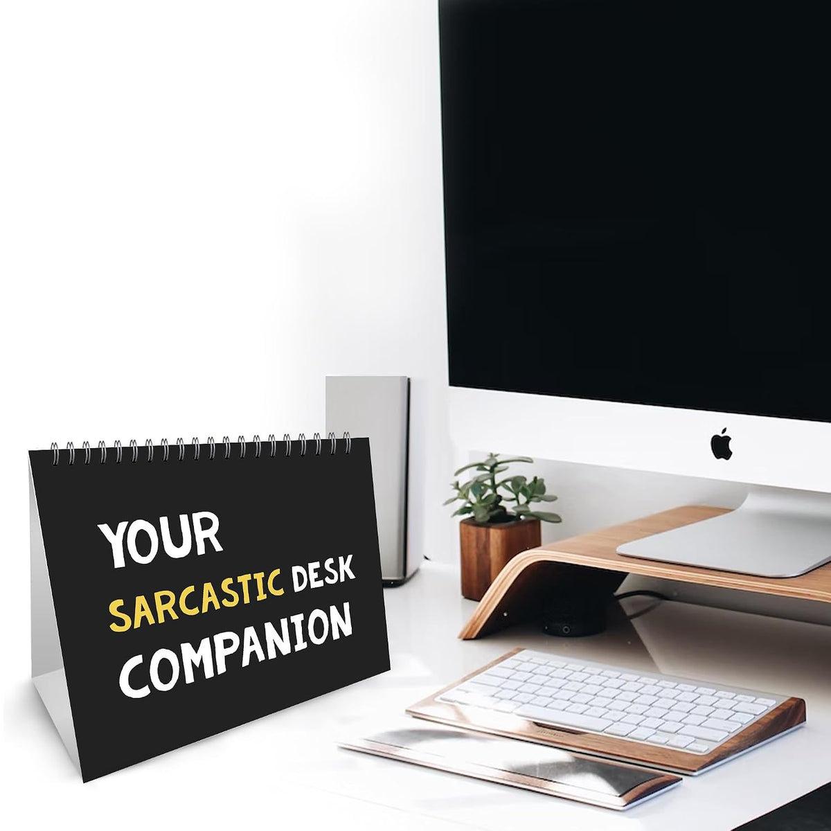 RED OCEAN Sarcastic Office Desk Companion, Funny Quotes for Desk, Joke Office Gift, Funny Gifts For Women Men, Colleague Gifts For Birthday Christmas, Co Worker Gifts