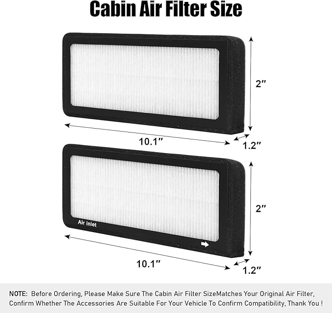 CF11920, Cabin Air Filter with activated carbon particle