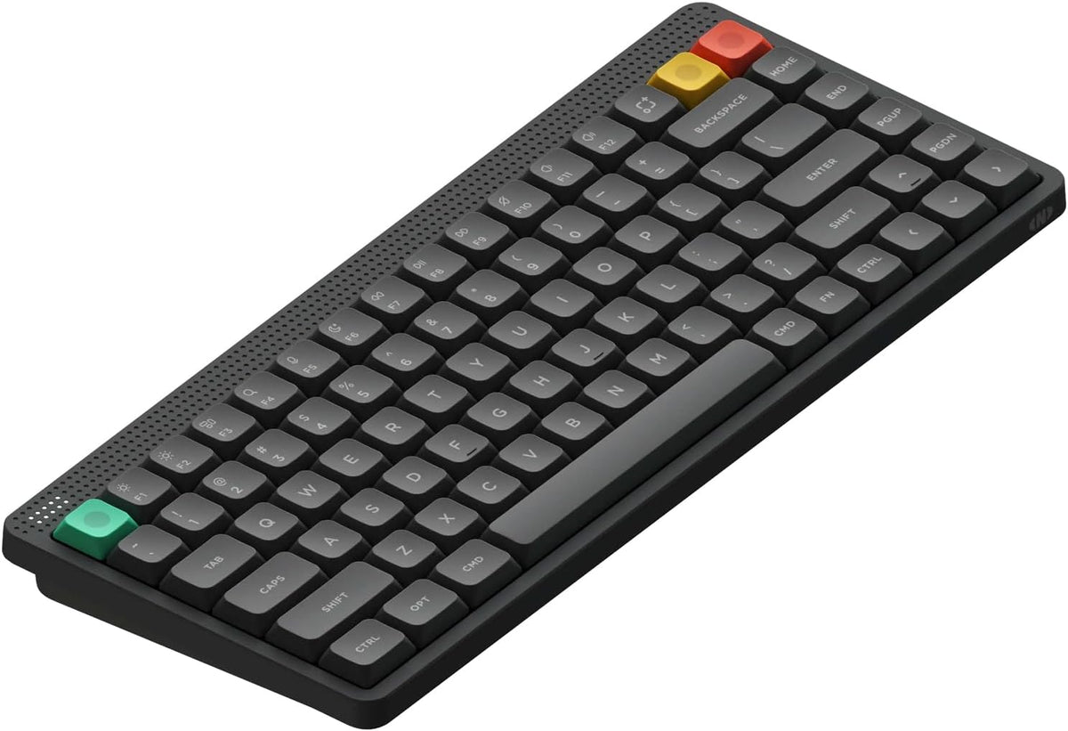 nuphy Node75 Hot-swap Wireless Mechanical Keyboard Gray-Brown Nano Switch