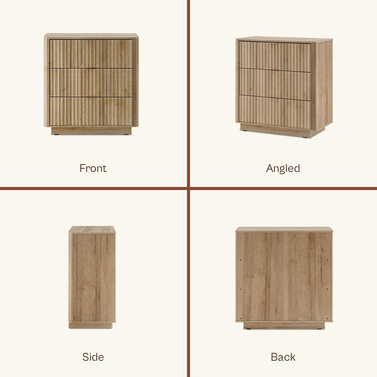 mopio Brooklyn 31.5" W Dresser (Oak)
