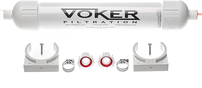 Voker Holding Tank Vent Filter New Installation Kit