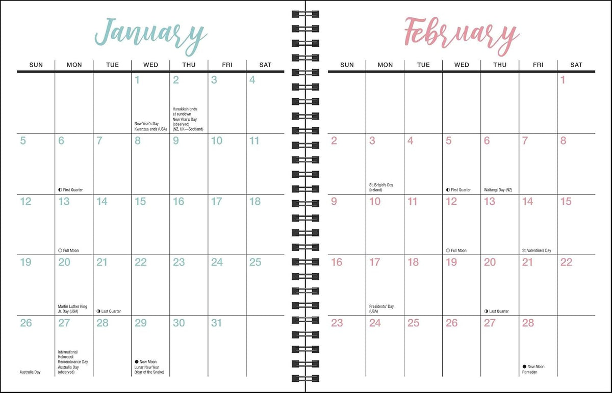 Prayer Journal for Women 12-Month 2025 Monthly/Weekly Planner Calendar